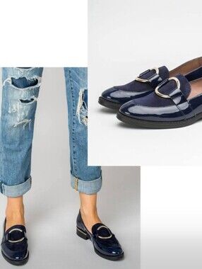 WONDERS LEATHER LOAFER SZ 39